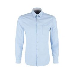 S.Oliver Koszula Męska, Xxl, Niebieska. Niebieskie koszule męskie S.Oliver, s, bez wzorów, eleganckie, bez kołnierzyka, bez rękawów. Za 159,00 zł.