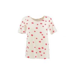 T-shirty z krótkim rękawem Gran Sasso 60228 84805. Białe t-shirty damskie Gran Sasso, bez wzorów, bez kołnierzyka. Za 409,94 zł.