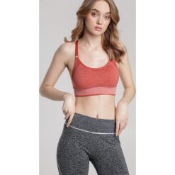 Camelowy Biustonosz Sportowy Mariciane. Brązowe biustonosze sportowe damskie Renee, xl, bez wzorów, do biegania. Za 39,99 zł.
