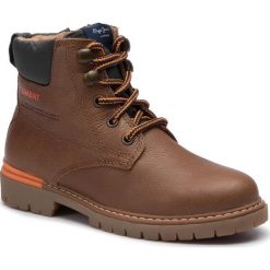 Trapery PEPE JEANS - Combat Nylon PBS50077 Tan 869. Pomarańczowe śniegowce chłopięce Pepe Jeans, bez zapięcia. Za 369,00 zł.