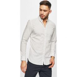Produkt by Jack & Jones - Koszula. Białe koszule męskie marki PRODUKT by Jack & Jones, xxl, bez wzorów, z bawełny, casualowe, button down, z długim rękawem. Za 89,90 zł.