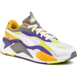 Buty PUMA - Rs-X3 Level Up 373169 01 Puma White/Limepunch. Białe sneakersy męskie Puma, na co dzień, bez wzorów, ze skóry, eleganckie, bez zapięcia. Za 529,99 zł.