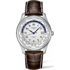 LONGINES MASTER COLLECTION WORLDTIMER L2.802.4.70.5. Białe zegarki męskie LONGINES, ze stali. Za 8720,00 zł.