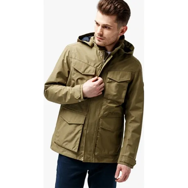 Timberland Kurtka Doubletop Mountain M65 3In1 , zielony, rozmiar XXL. Zielone kurtki męskie Timberland, xxl, moro, z poliesteru, klasyczne, bez kaptura. W wyprzedaży za 599,99 zł.