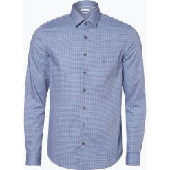 Calvin Klein - Koszula męska łatwa w prasowaniu, niebieski. Szare koszule męskie non-iron marki Calvin Klein, szklane. Za 299,95 zł.