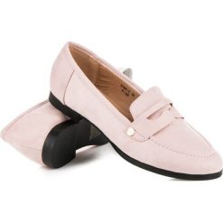 Mokasyny damskie: Różowe wsuwane mokasyny SWEET SHOES różowe