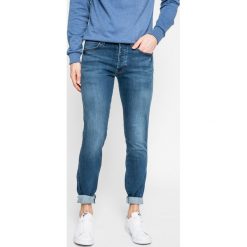 Wrangler - Jeansy Spencer. Niebieskie jeansy męskie marki Wrangler. W wyprzedaży za 179,90 zł.