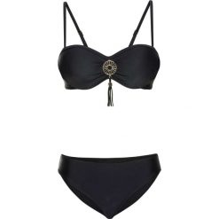 Stroje kąpielowe damskie: Bikini na fiszbinach (2 części) bonprix czarny