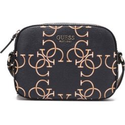 Guess Kamrym Cross body bag Czarny. Czarne torebki klasyczne damskie Guess, w paski, z materiału. Za 395,95 zł.