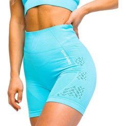 GymHero California Cute Shorts BABYBLUE. Niebieskie szorty damskie Gymhero, m, bez wzorów. Za 99,99 zł.