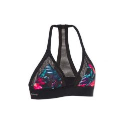 Góra kostiumu kąpielowego ISA FOAMY damska. Czarne t-shirty damskie OLAIAN, bez wzorów, z elastanu, sportowe, bez kołnierzyka. Za 79,99 zł.