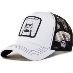 Czapka z daszkiem CAPSLAB - Stormtrooper CL/STT/1/WA White. Czarne czapki damskie CapsLab, bez wzorów, z bawełny. Za 129,00 zł.