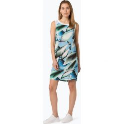 Marc Cain Sports - Sukienka damska, niebieski. Niebieskie sukienki damskie Marc Cain Sports, bez wzorów, bez kołnierzyka, bez rękawów. Za 449,95 zł.