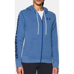 Bluzy sportowe damskie: Under Armour Bluza damska Favorite FZ Hoodie niebieska r. S (1302361-984)