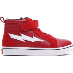 Czerwone Buty Sportowe Highlights. Czerwone buty sportowe chłopięce Born2be, z materiału, z okrągłym noskiem. Za 89,99 zł.