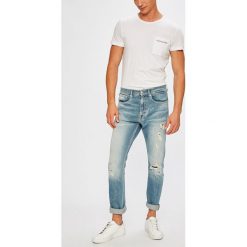 Calvin Klein Jeans - Jeansy Athletic. Niebieskie jeansy męskie marki Calvin Klein Jeans. W wyprzedaży za 499,90 zł.