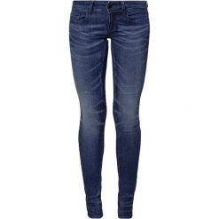 GStar LYNN MID SKINNY Jeans Skinny Fit frakto supertretch. Niebieskie jeansy damskie relaxed fit marki G-Star, z bawełny. Za 459,00 zł.