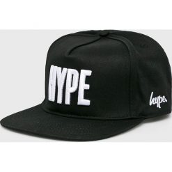 Hype - Czapka Snapback. Czarne czapki męskie Hype, bez wzorów, z tkaniny. W wyprzedaży za 79,90 zł.
