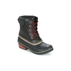 Śniegowce Sorel SLIMPACK II LACE. Czarne śniegowce damskie marki Sorel. Za 559,20 zł.
