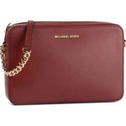 Torebka MICHAEL MICHAEL KORS - Jet Set 32S4GTVC3L Brandy. Czerwone listonoszki damskie MICHAEL Michael Kors, bez wzorów, ze skóry, bez dodatków. Za 839,00 zł.
