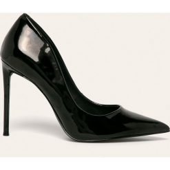 Steve Madden - Szpilki Vala. Czarne szpilki Steve Madden, bez wzorów, ze skóry, bez obcasa, na obcasie, bez zapięcia. Za 429,90 zł.