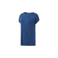 T-shirty z krótkim rękawem Reebok Sport Koszulka Mesh Panel. Niebieskie bluzki sportowe damskie marki Reebok Sport, s, z meshu, z krótkim rękawem. Za 119,00 zł.