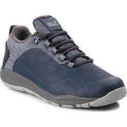 Półbuty JACK WOLFSKIN - Seven Wonders Wt Low W 4030591 Night Blue. Niebieskie półbuty damskie Jack Wolfskin, na co dzień, bez wzorów, ze skóry, bez obcasa, bez zapięcia. W wyprzedaży za 359,00 zł.