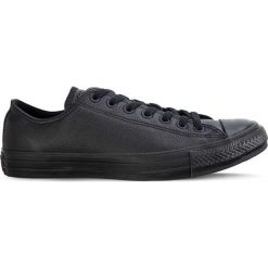 Czarne Skórzane Klasyczne Trampki Converse Ct Ox. Czarne trampki i tenisówki damskie Molly.pl, bez wzorów, ze skóry, bez zapięcia. Za 379,00 zł.