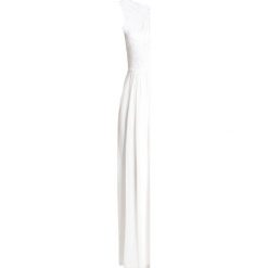 Swing Suknia balowa creme. Białe sukienki damskie marki Swing, bez wzorów, z poliesteru, wizytowe, bez kołnierzyka, bez rękawów. Za 599,00 zł.