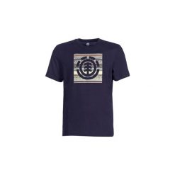 T-shirty z krótkim rękawem Element INDIANA LOGO BLOCK SS. Niebieskie t-shirty męskie marki Element, s, bez wzorów, bez kołnierzyka, krótkie. Za 129,00 zł.