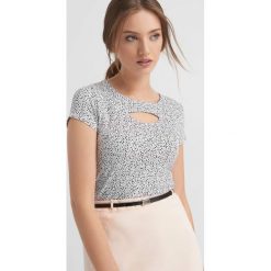 T-shirty damskie: Koszulka w ciapki