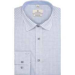 Koszula winberg 2561 długi rękaw custom fit szary. Szare koszule męskie Recman, m, bez wzorów, bez kołnierzyka, z długim rękawem. Za 189,00 zł.