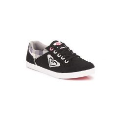 Buty Roxy SNEAKY 2. Czarne trampki i tenisówki damskie marki Roxy, bez wzorów, bez zapięcia. Za 119,50 zł.