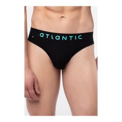 Slipy MP-1489 Czarne (zestaw 2 sztuk). Czarne slipy męskie Atlantic, m. Za 54,90 zł.