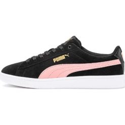 Puma Vikky V2 Tenisówki Czarny Beżowy. Brązowe trampki i tenisówki damskie Puma, bez wzorów, ze skóry, bez zapięcia. Za 240,95 zł.