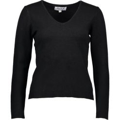 Sweter w kolorze czarnym. Czarne swetry damskie Cachemire Closet, xl, bez wzorów, z wełny, bez rękawów, bez kaptura. W wyprzedaży za 149,95 zł.