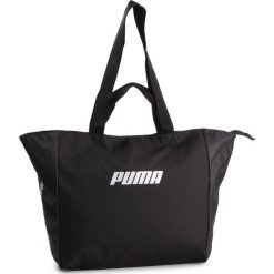 Torebka PUMA - Core Large Shopper 075712 Puma Black 01. Czarne torby damskie na zakupy marki Puma, ze skóry ekologicznej, na ramię. Za 129,00 zł.