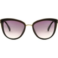 Czarne Okulary Audacious. Czarne okulary przeciwsłoneczne damskie Born2be. Za 39,99 zł.