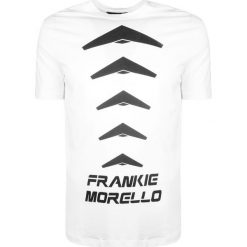 Frankie Morello T-shirt. T-shirty męskie Frankie Morello, z nadrukiem, z bawełny, z okrągłym kołnierzem. Za 199,00 zł.