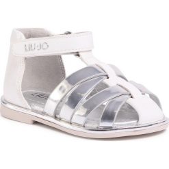 Sandały LIU JO - Scilla 604 4A0003 EX036 Milk S1400. Szare sandały dziewczęce Liu Jo, ze skóry ekologicznej, bez zapięcia. Za 299,00 zł.