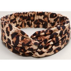 Mango - Opaska Leopard. Brązowe opaski damskie marki Mango. Za 49,90 zł.
