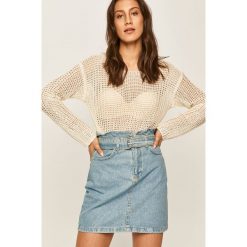 Answear - Sweter. Swetry damskie ANSWEAR, s, bez wzorów, z dzianiny, bez rękawów, bez kaptura. W wyprzedaży za 79,90 zł.