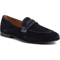 Półbuty GINO ROSSI - MI23-ASTER-01 Cobalt Blue. Niebieskie półbuty męskie Gino Rossi, na co dzień, bez wzorów, ze skóry, eleganckie, bez zapięcia. W wyprzedaży za 199,99 zł.