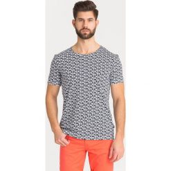 T-SHIRT ALESSANDRO Joop! Jeans. Białe t-shirty męskie m, z bawełny, z okrągłym kołnierzem. Za 140,00 zł.