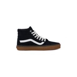 Buty Vans SK8 HI REISSUE. Czarne trampki i tenisówki damskie marki Vans, bez wzorów, bez zapięcia. Za 436,49 zł.
