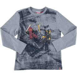 T-shirty chłopięce z długim rękawem: Koszulka „Thomas” w kolorze szarym
