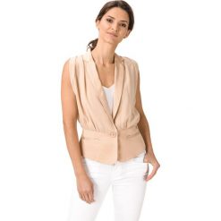 TWINSET Kamizelka Beżowy. Brązowe kurtki damskie Twinset, xs, bez wzorów, z poliesteru. Za 719,95 zł.