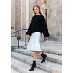 Czarna Bluza Got Lost. Czarne bluzy damskie marki other, l. Za 89,99 zł.
