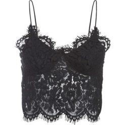 Pieces Biustonosz damski Aura Lace Top Ff Black (rozmiar M). Czarne biustonosze Pieces, m, bez wzorów, z koronki, bez kołnierzyka. W wyprzedaży za 63,00 zł.