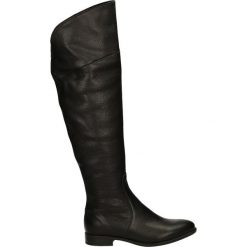 Kozaki - 70050 TOS NER. Czarne buty zimowe damskie Venezia, ze skóry. Za 369,00 zł.